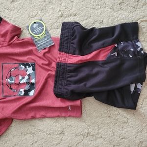 Soccer shirt with shorts